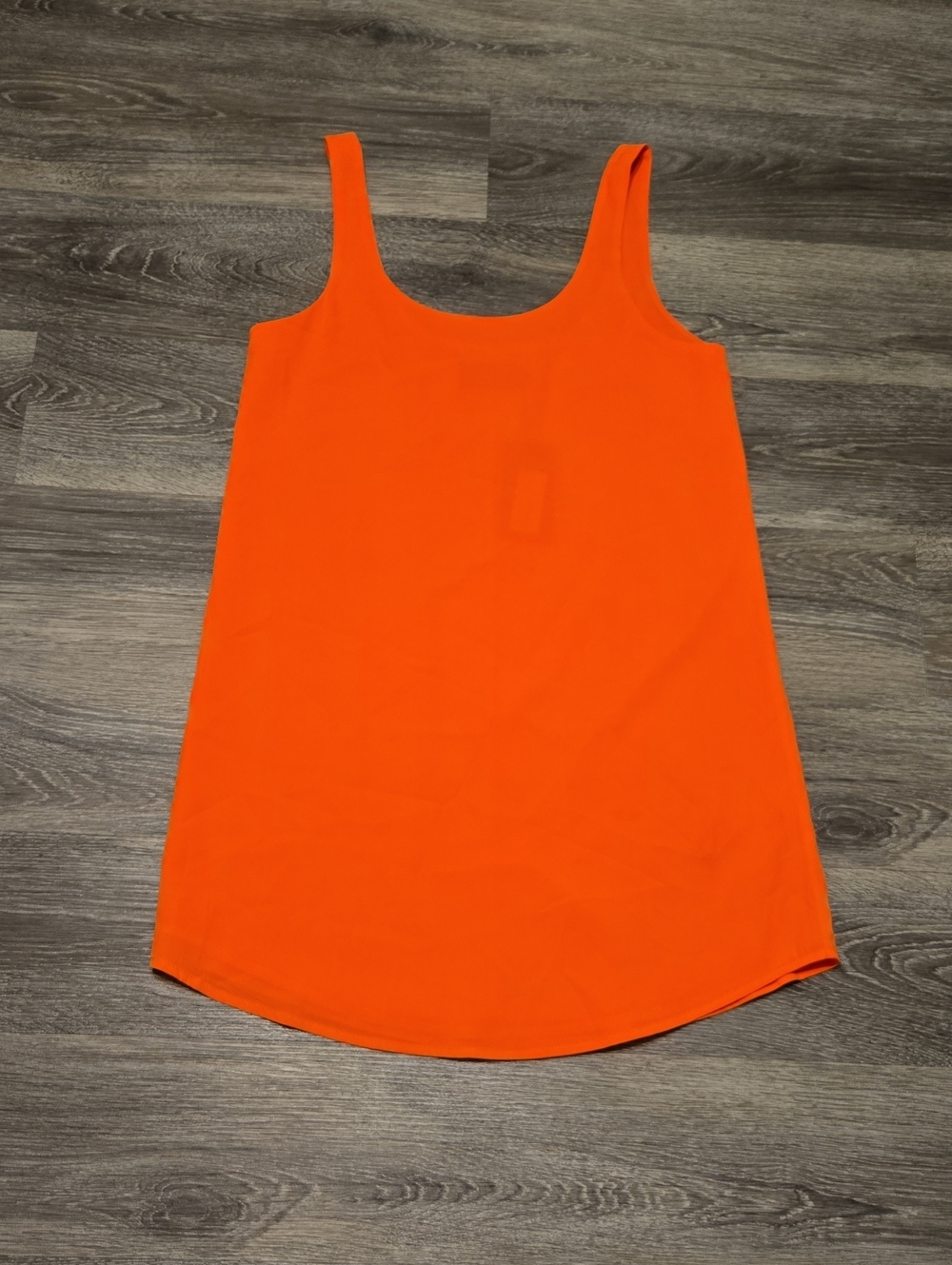 NWT Black LABEL Fluorescent Orange Tank Size Small